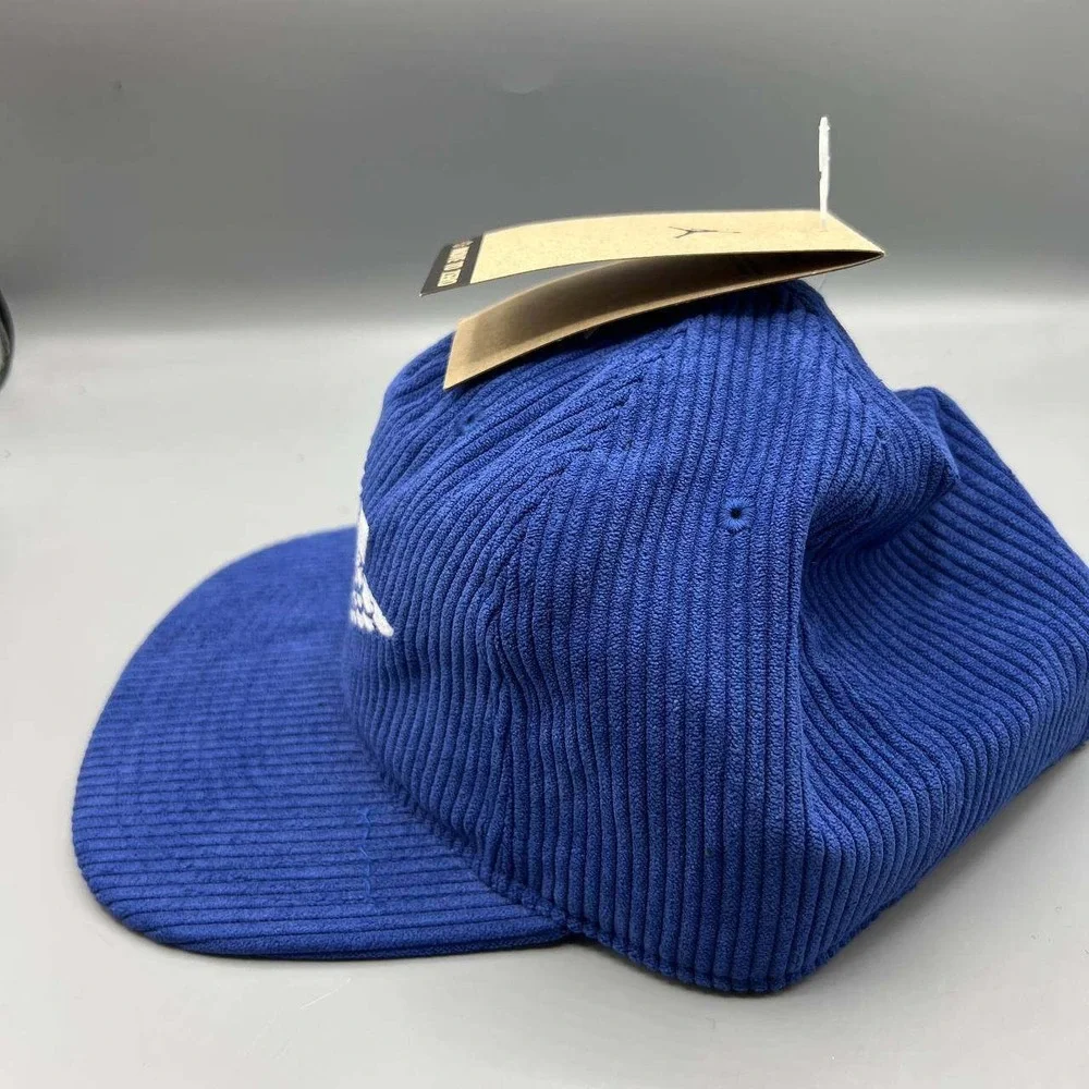 Air Jordan Hat Men Medium-Large Corduroy Jumpman Nike Air Strap Back Cap New M-L